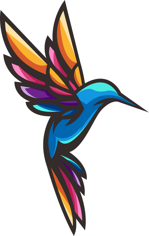 Colibri colorful logo